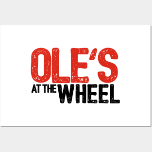 Ole's at the wheel Posters and Art